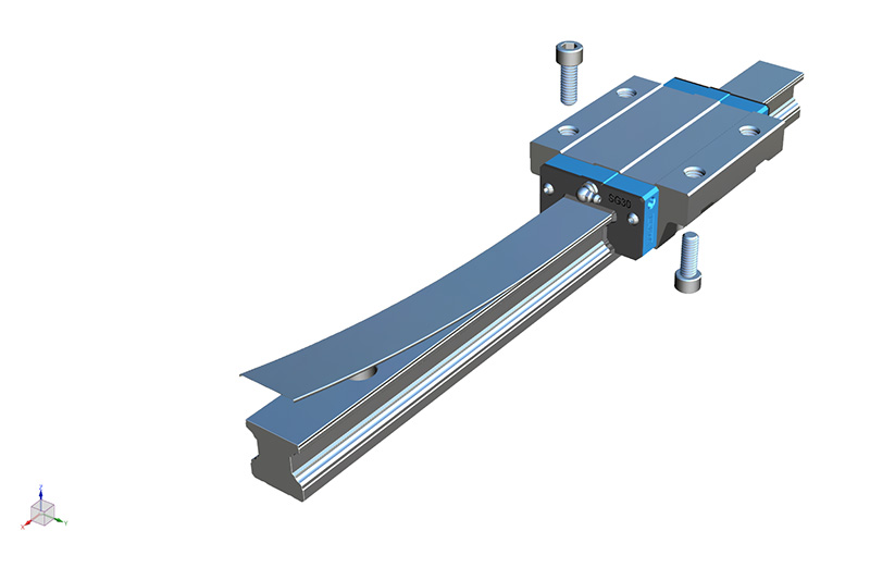 Flange – longo – altura padrão